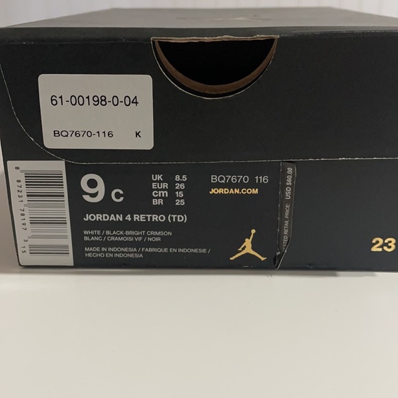 Jordan 4 retro - Picture 4 of 4